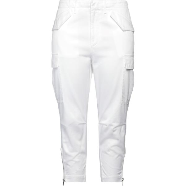 pantaloni cargo Dondup bianco tinta unita