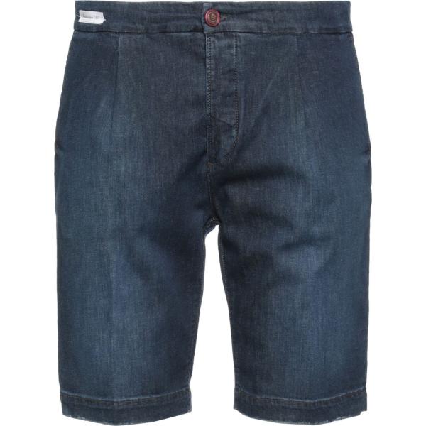shorts Richard James Brown blu tinta unita