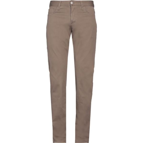 pantaloni Shaft marrone tinta unita