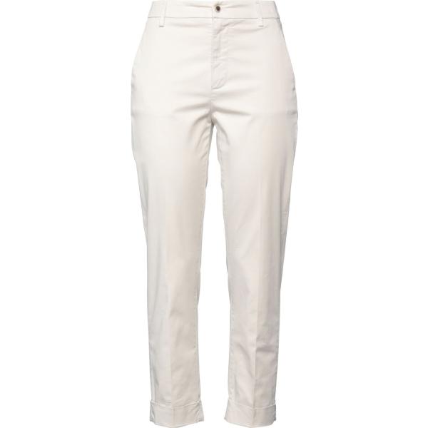 pantaloni Dondup bianco tinta unita