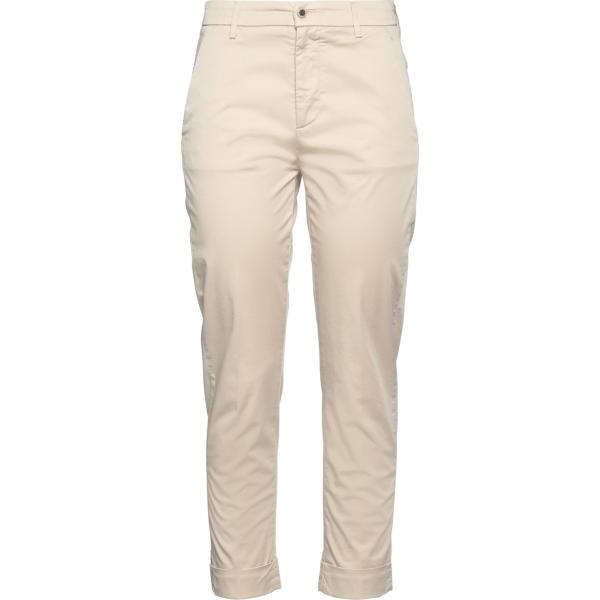 pantaloni Dondup marrone tinta unita