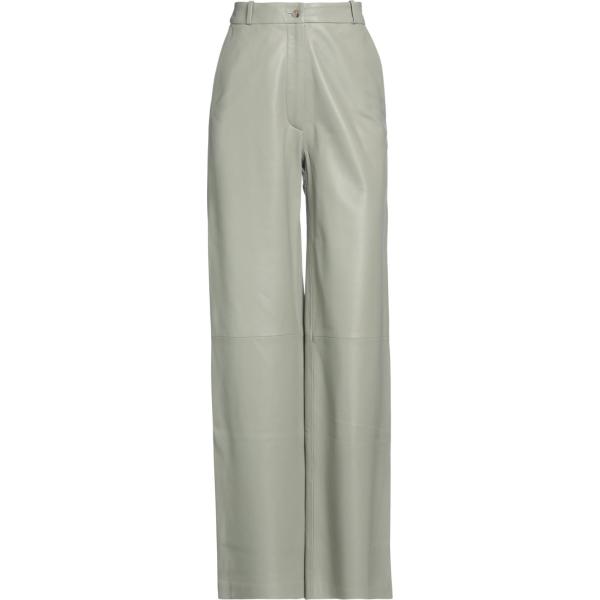 pantaloni Loulou Studio marrone tinta unita