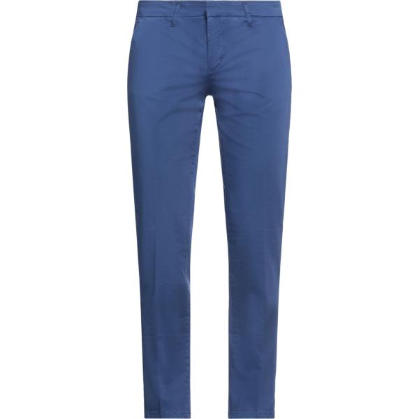 pantaloni Frankie Morello blu tinta unita