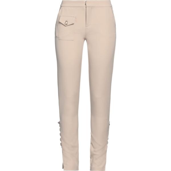 pantaloni No Secrets marrone tinta unita