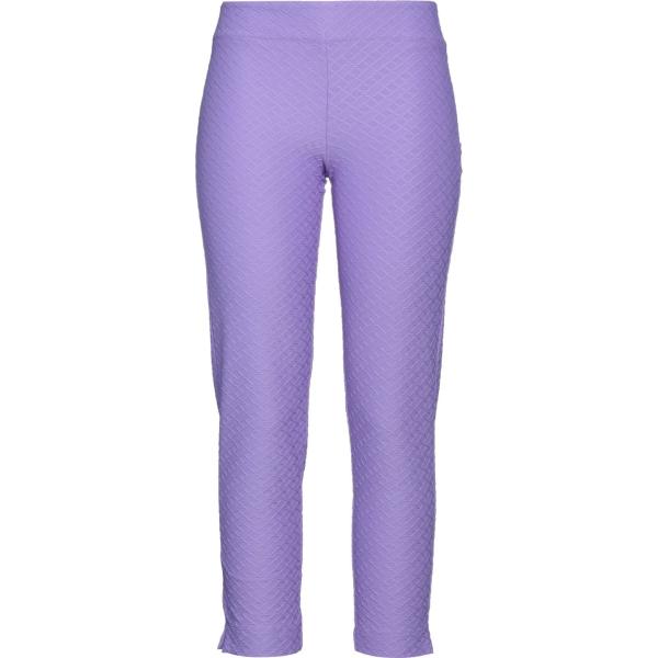 pantaloni Iu Rita Mennoia viola tinta unita