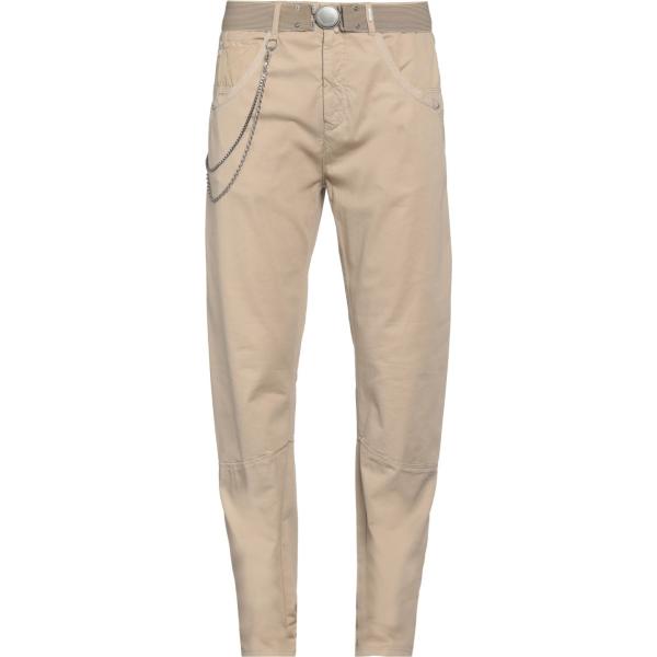 pantaloni High marrone tinta unita