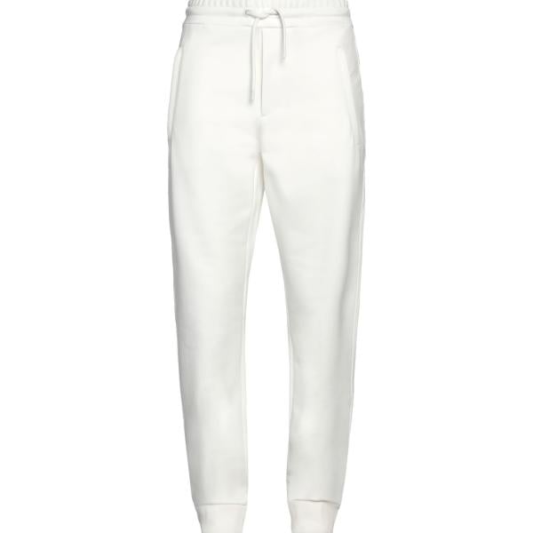 pantaloni Emporio Armani bianco tinta unita