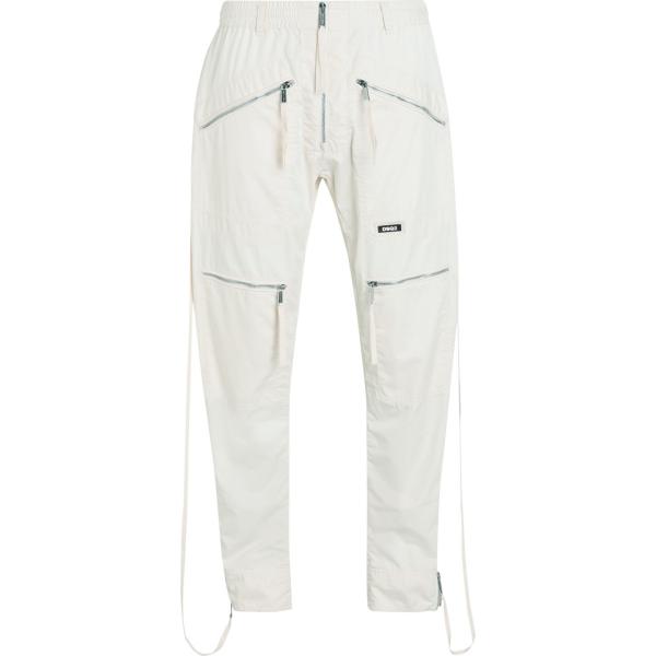 pantaloni cargo Dsquared2 bianco tinta unita