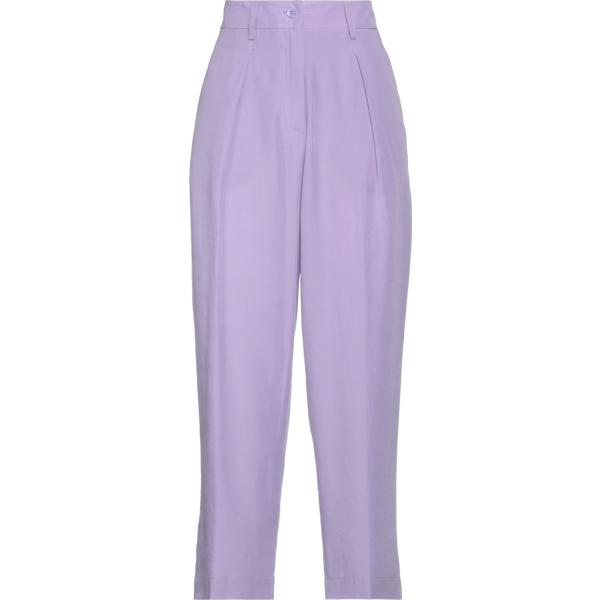 pantaloni Pierantonio Gaspari viola tinta unita