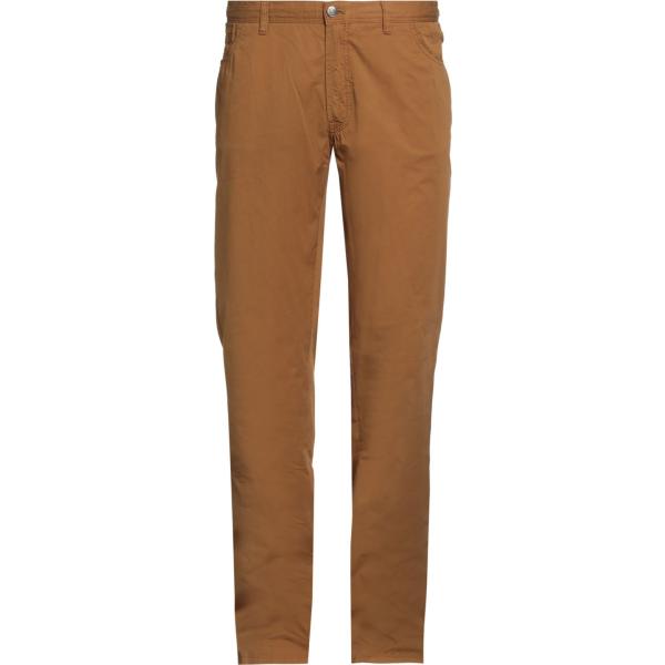 pantaloni Brioni marrone tinta unita