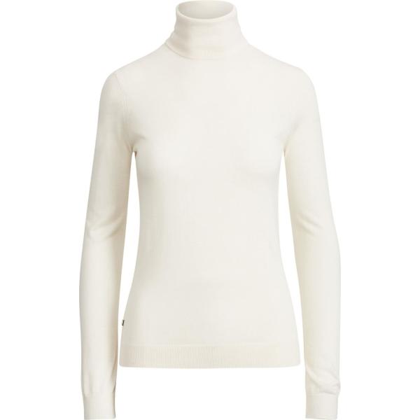 maglieria Lauren Ralph Lauren bianco tinta unita
