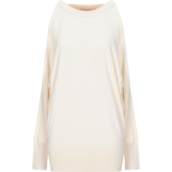 pullovers Erika Cavallini bianco tinta unita