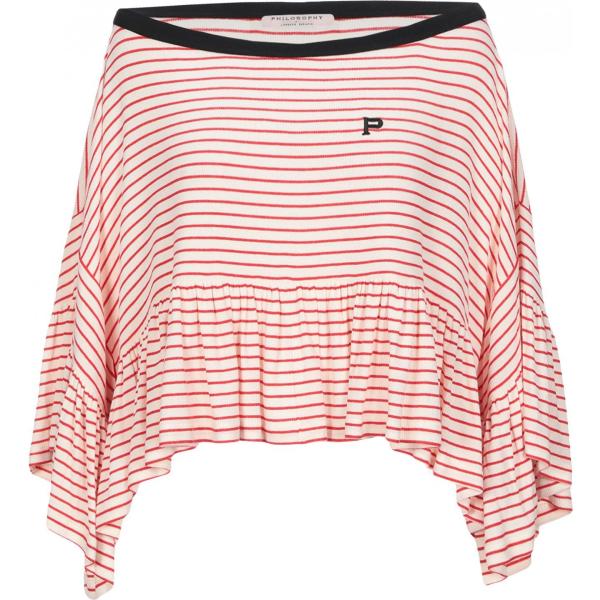 pullovers PHILOSOPHY di LORENZO SERAFI... bianco a righe