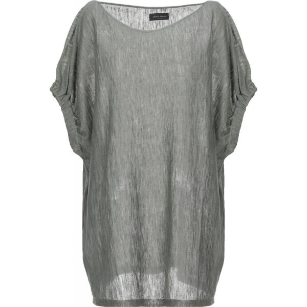 pullovers Roberto Collina grigio tinta unita