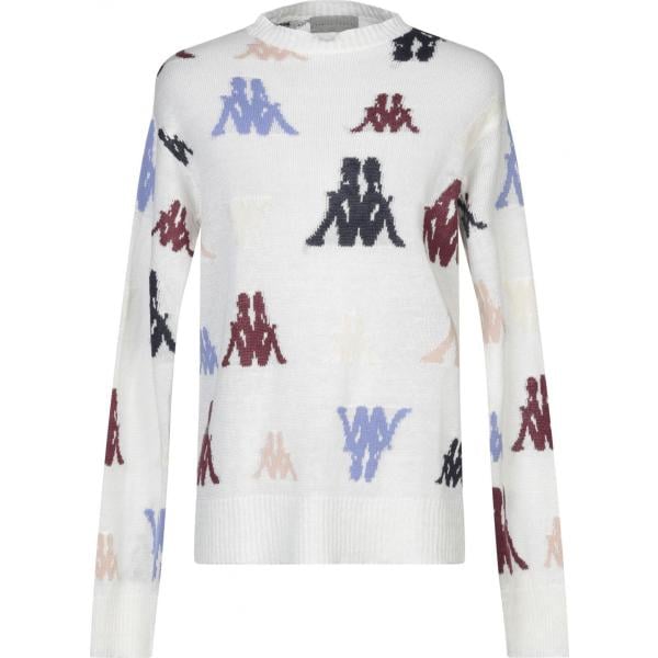 pullovers PAURA x KAPPA bianco