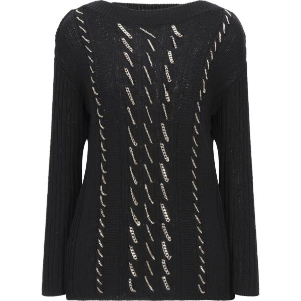 pullovers Liu •Jo nero tinta unita