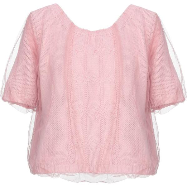pullover Msgm rosa tinta unita