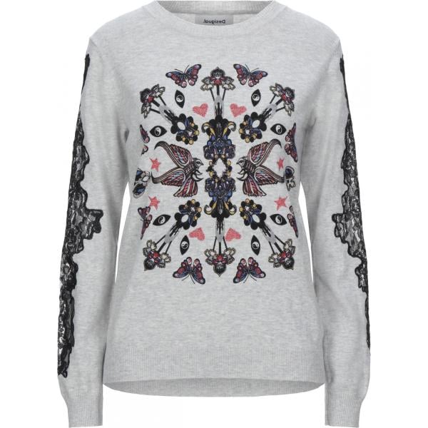 pullovers Desigual grigio