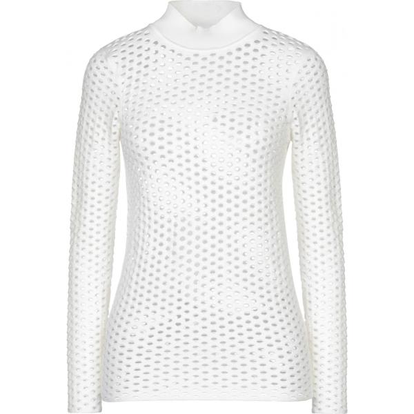 pullover Sandro bianco tinta unita