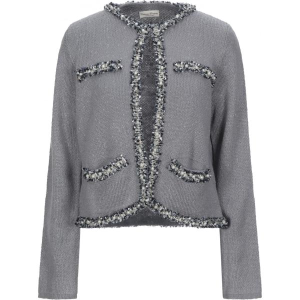 blazer Cashmere Company grigio tinta unita
