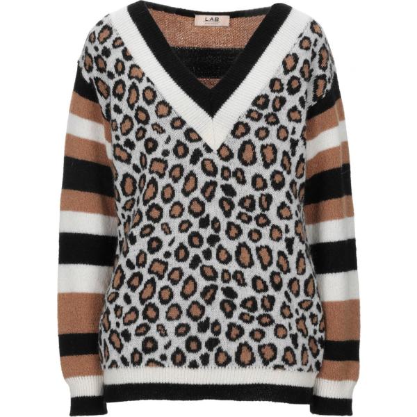 pullovers Lab Anna Rachele multicolore animalier