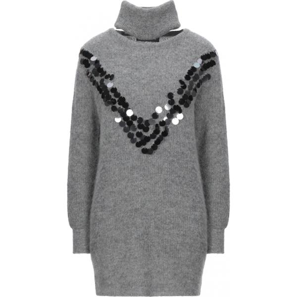 pullovers ICONA by KAOS grigio tinta unita