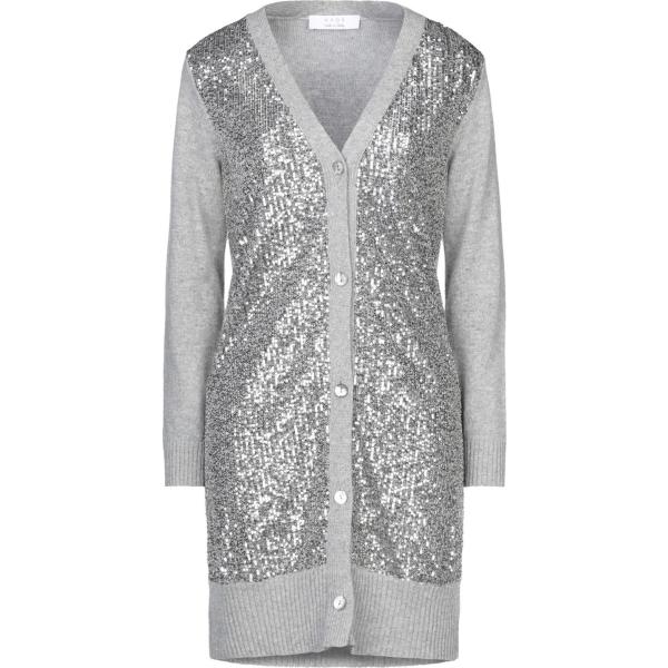 cardigans Kaos grigio tinta unita