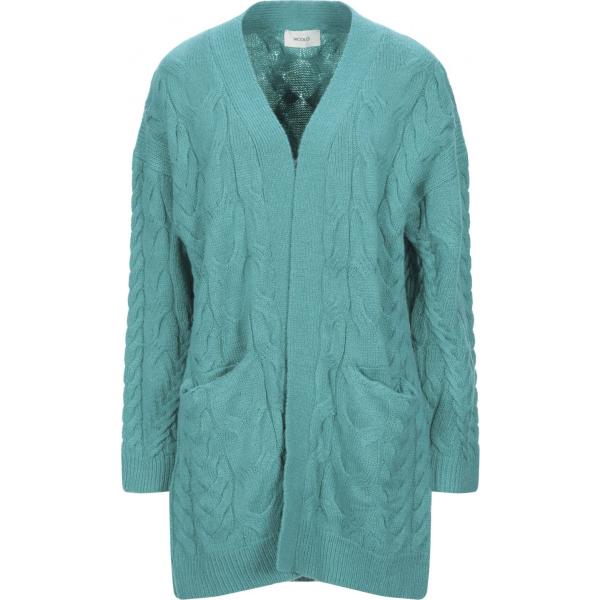 cardigans Vicolo verde tinta unita