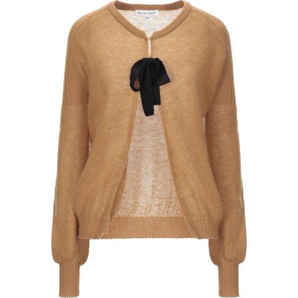 cardigans Silvian Heach marrone tinta unita