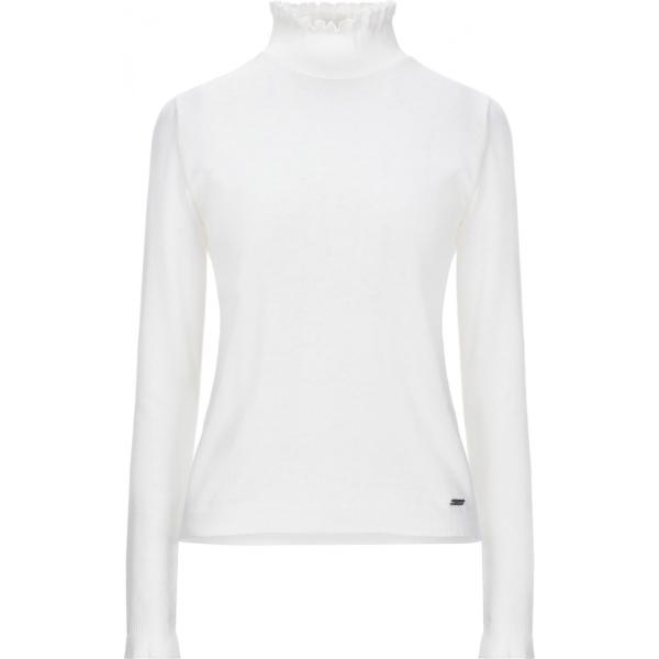 pullovers Cristinaeffe bianco tinta unita