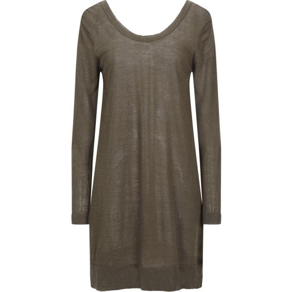pullovers American Vintage marrone tinta unita
