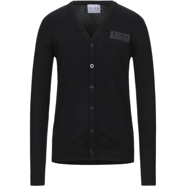cardigans John Richmond nero tinta unita