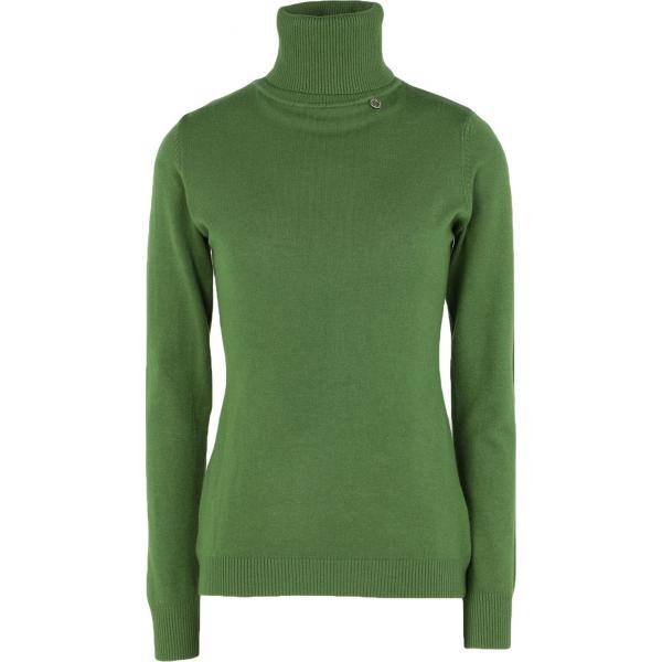 pullovers Mangano verde tinta unita