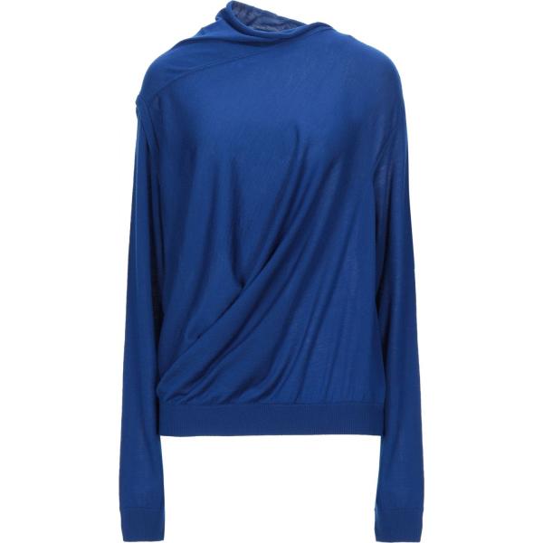 pullovers McQ Alexander McQueen blu tinta unita