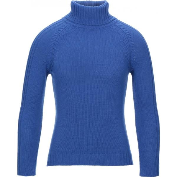 pullovers Vintage blu tinta unita