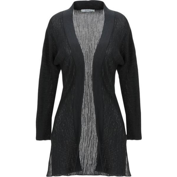 cardigans Alpha Studio nero tinta unita