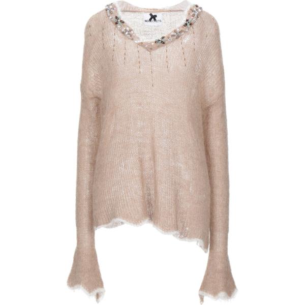 pullovers No Secrets verde tinta unita