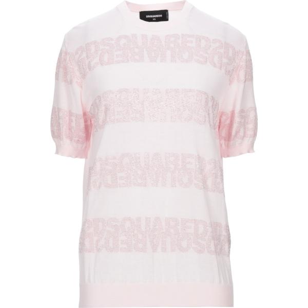 pullovers Dsquared2 rosa tinta unita