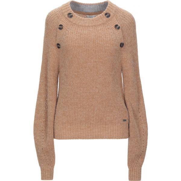 pullovers Pepe Jeans marrone tinta unita
