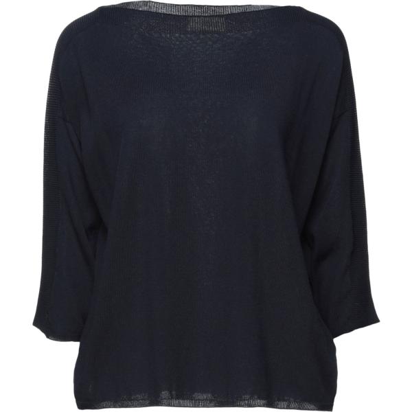 pullovers Slowear nero tinta unita