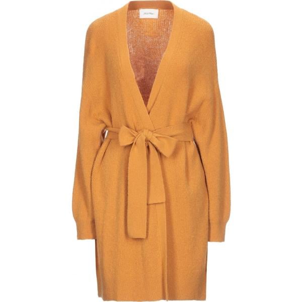 cardigans American Vintage giallo tinta unita