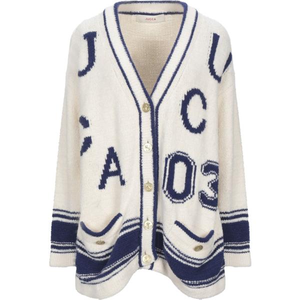 cardigans Jucca bianco tinta unita