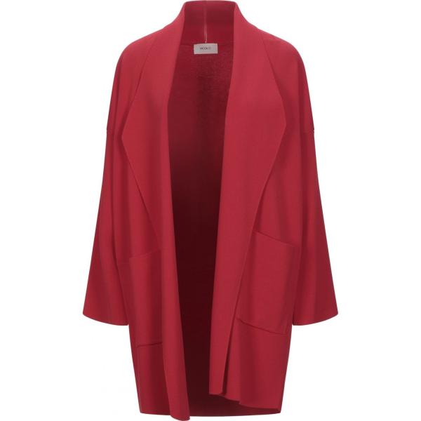cardigans Vicolo rosso tinta unita