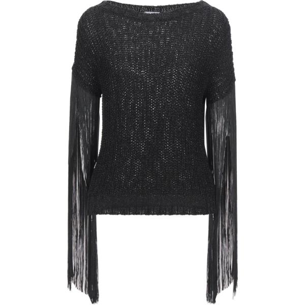 pullovers Jijil nero tinta unita