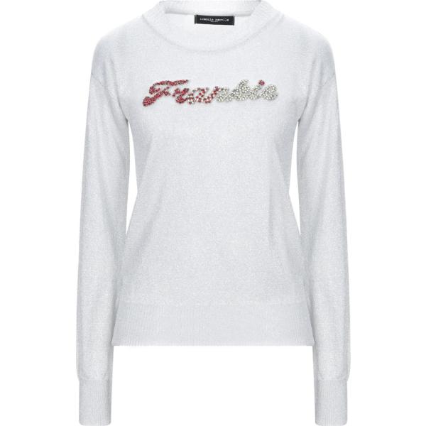 pullovers Frankie Morello grigio tinta unita