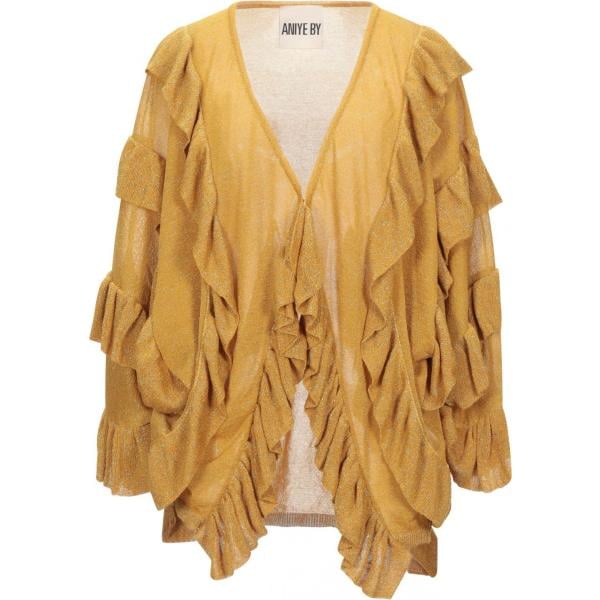 cardigans Aniye By marrone tinta unita
