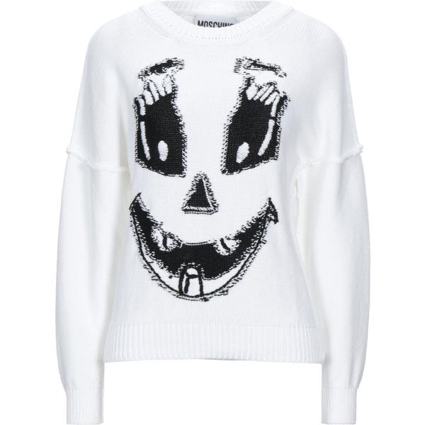 pullovers Moschino bianco