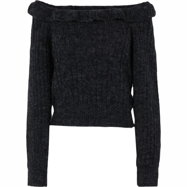 pullovers Topshop blu tinta unita