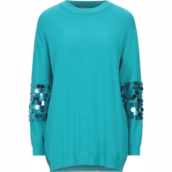 pullovers Vicolo blu tinta unita