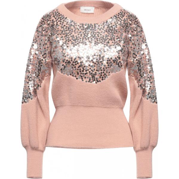 pullovers Vicolo marrone tinta unita